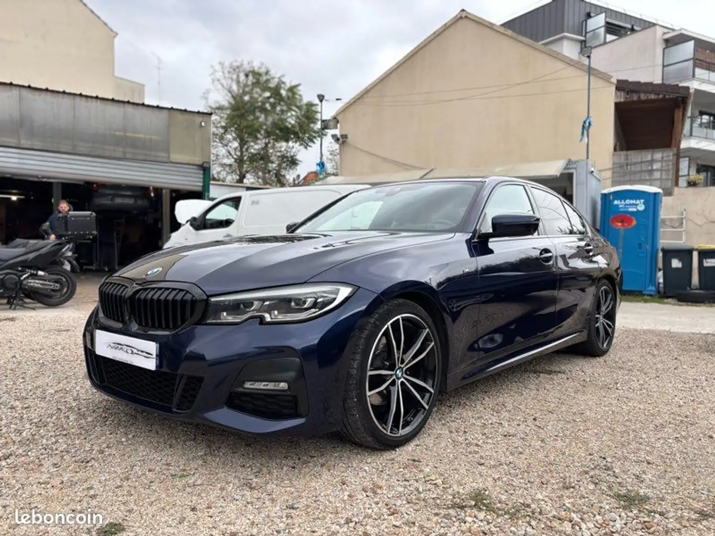 BMW 320 g20 320 d 190 cv m sport Blau - 1