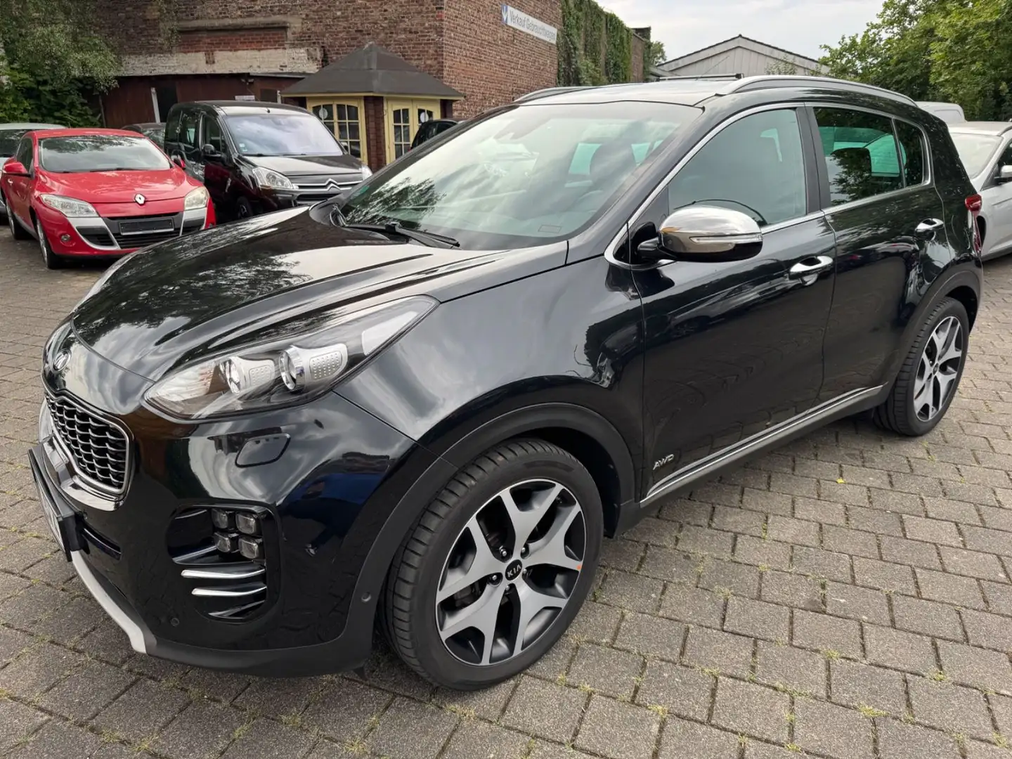 Kia Sportage 2.0 GT-Line/GARANTIE/TOP/TÜV/AHK/ALU Schwarz - 1