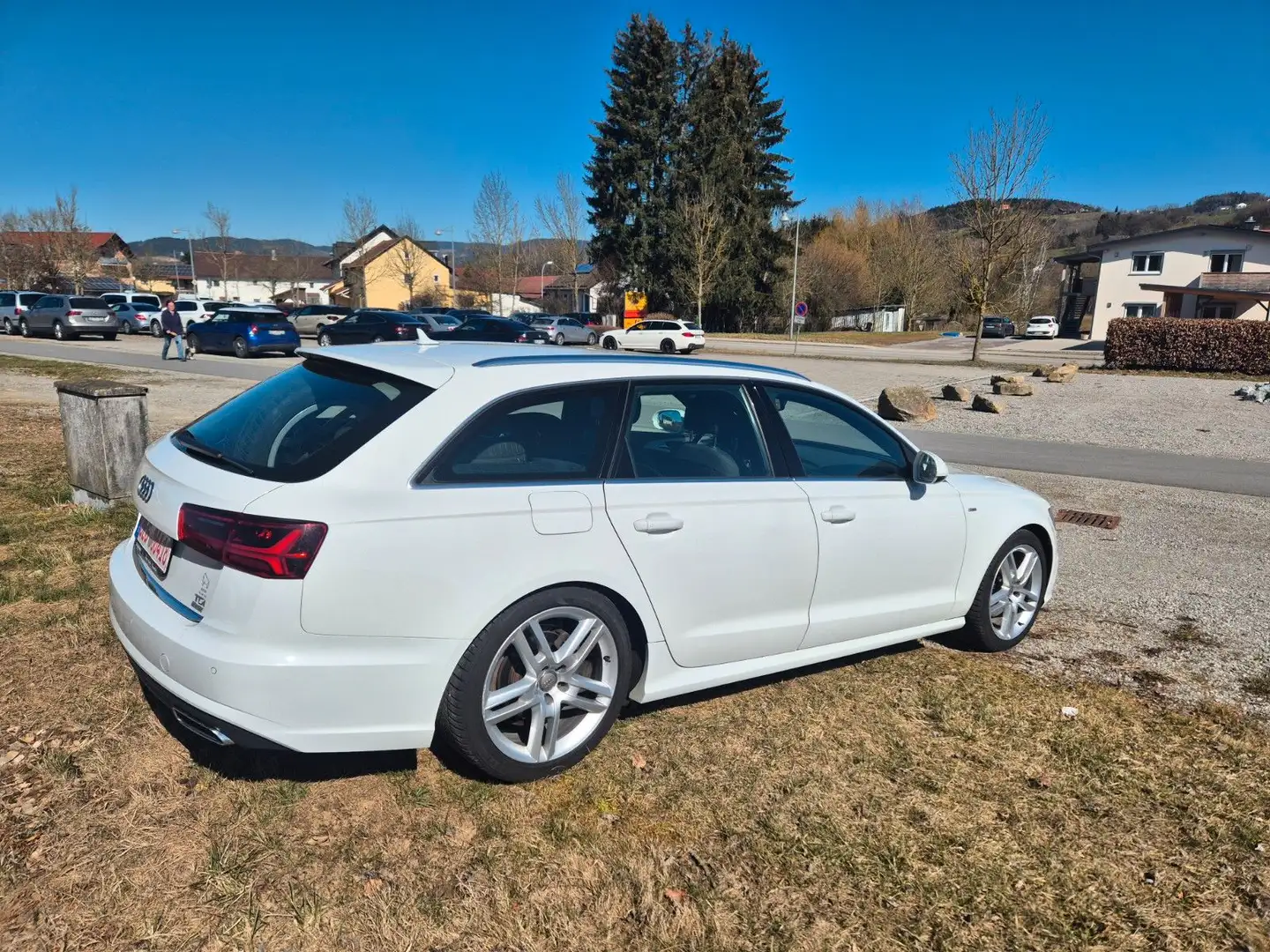 Audi A6 Avant 2.0 TDI S-LINE/KLIMA-SHZ-PDC-XENON Weiß - 2
