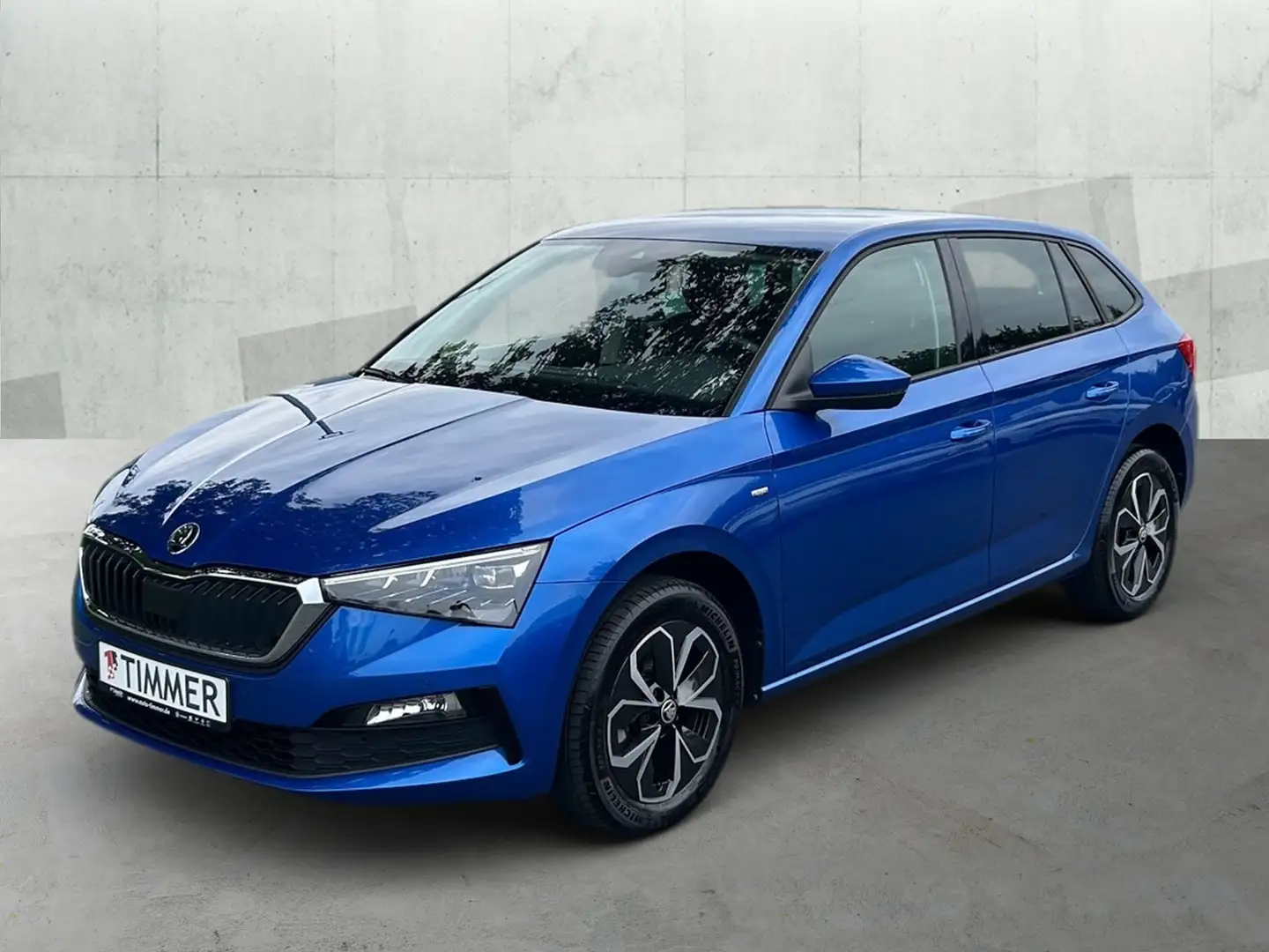 Skoda Scala 1.0 TSI DSG DRIVE *LED *SHZ *ALU *TEMPO *DAB * Blauw - 2