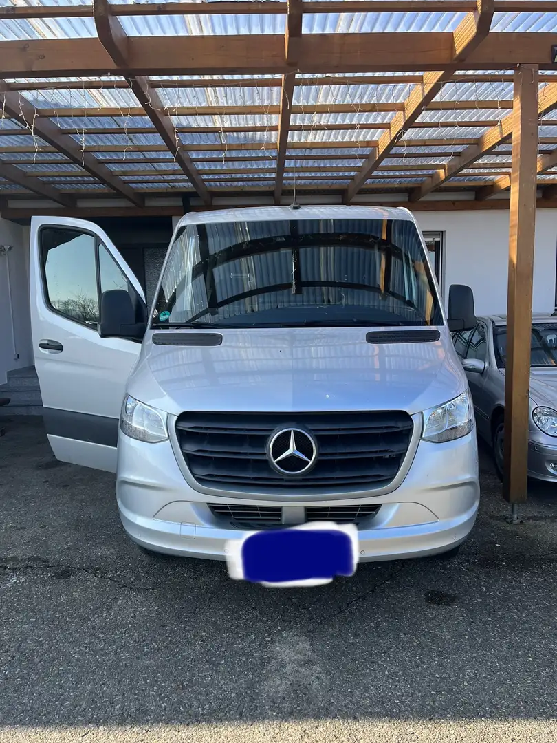 Mercedes-Benz Sprinter 516 CDI 7G 5 Sitzer 316 CDI  Mixto Doka Silber - 2