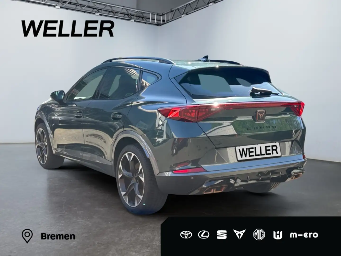 CUPRA Formentor VZ 1.4 e-Hybrid DSG XL*Memory*Navi*ACC Grün - 2