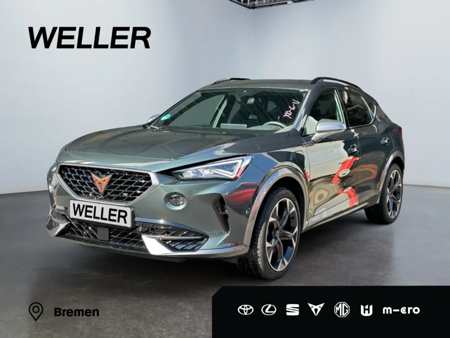 CUPRA Formentor VZ 1.4 e-Hybrid DSG XL*Memory*Navi*ACC Grün - 1