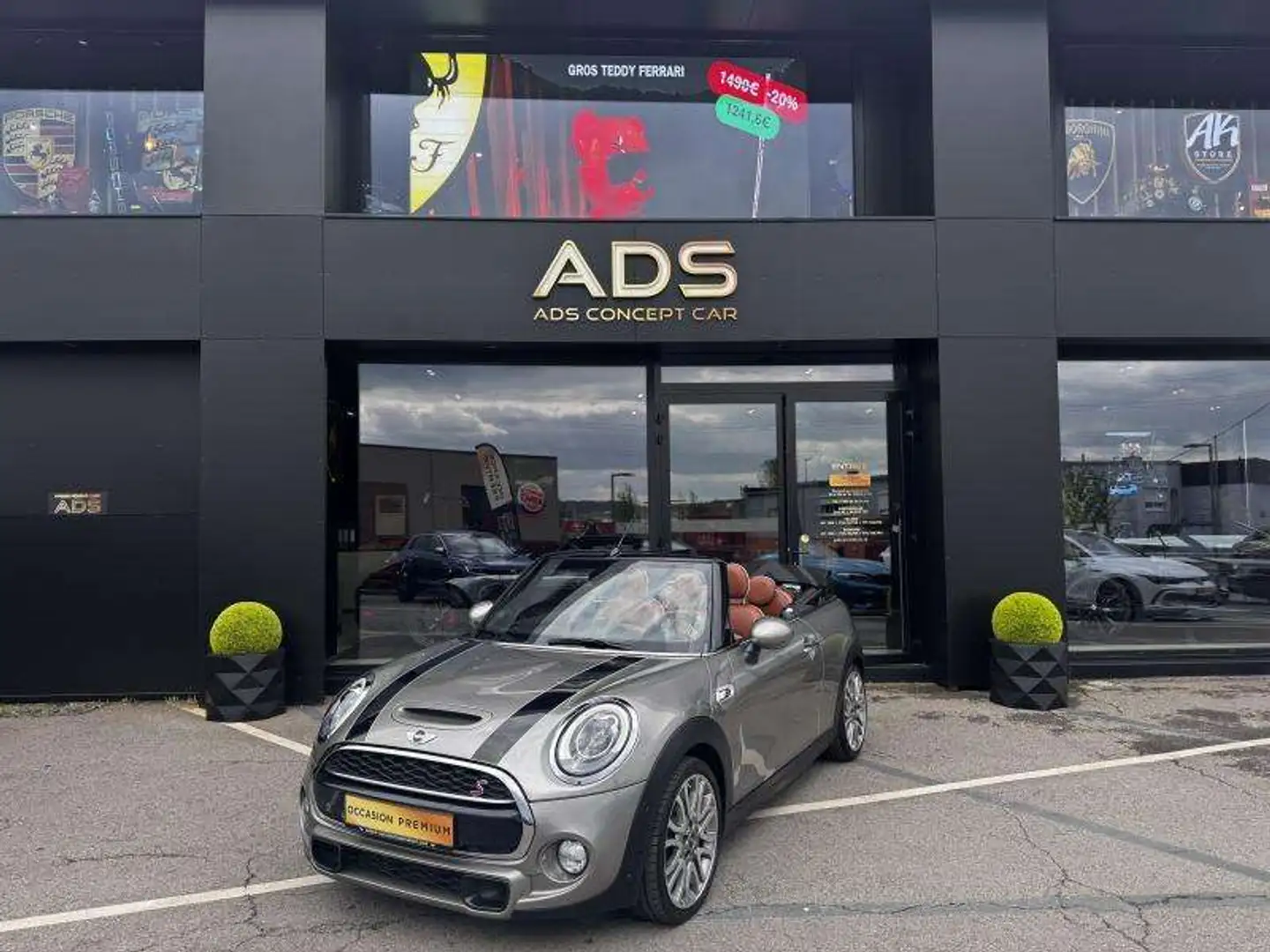 MINI Cooper S Cabrio 2016 Grijs - 1