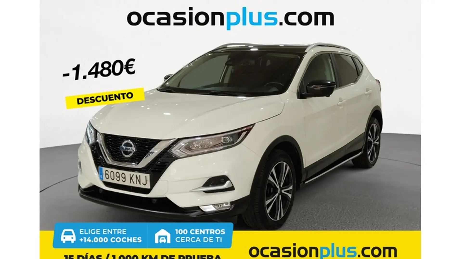 Nissan Qashqai 1.2 DIG-T N-Connecta 4x2 Bianco - 1