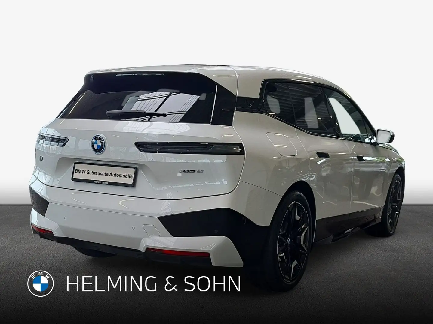 BMW iX xDrive40 Sportpaket HK HiFi Sitzbelüftung Pano Sky Blanc - 2