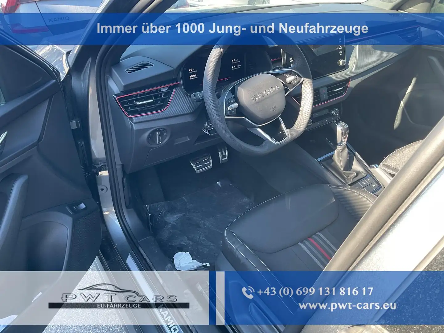 Skoda Kamiq Monte Carlo 1.5 TSI DSG Carlo, Pano, AHK, IQ.Li... Grau - 1