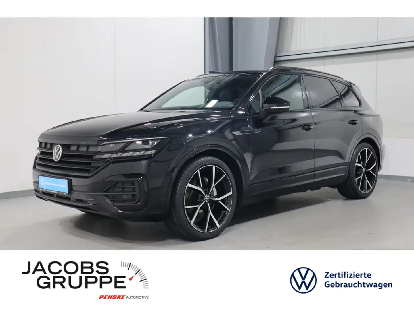 Volkswagen Touareg 3.0 TDI R-Line 4Motion *Pano*Matrix*AHK * Schwarz - 1