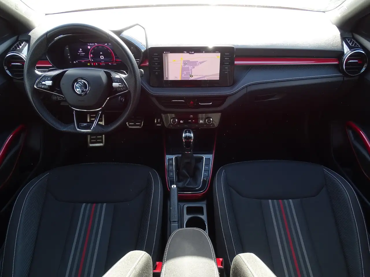 Skoda Fabia 1.5 TSI DSG Monte Carlo LED Navi ACC PDC, миниатюра 9