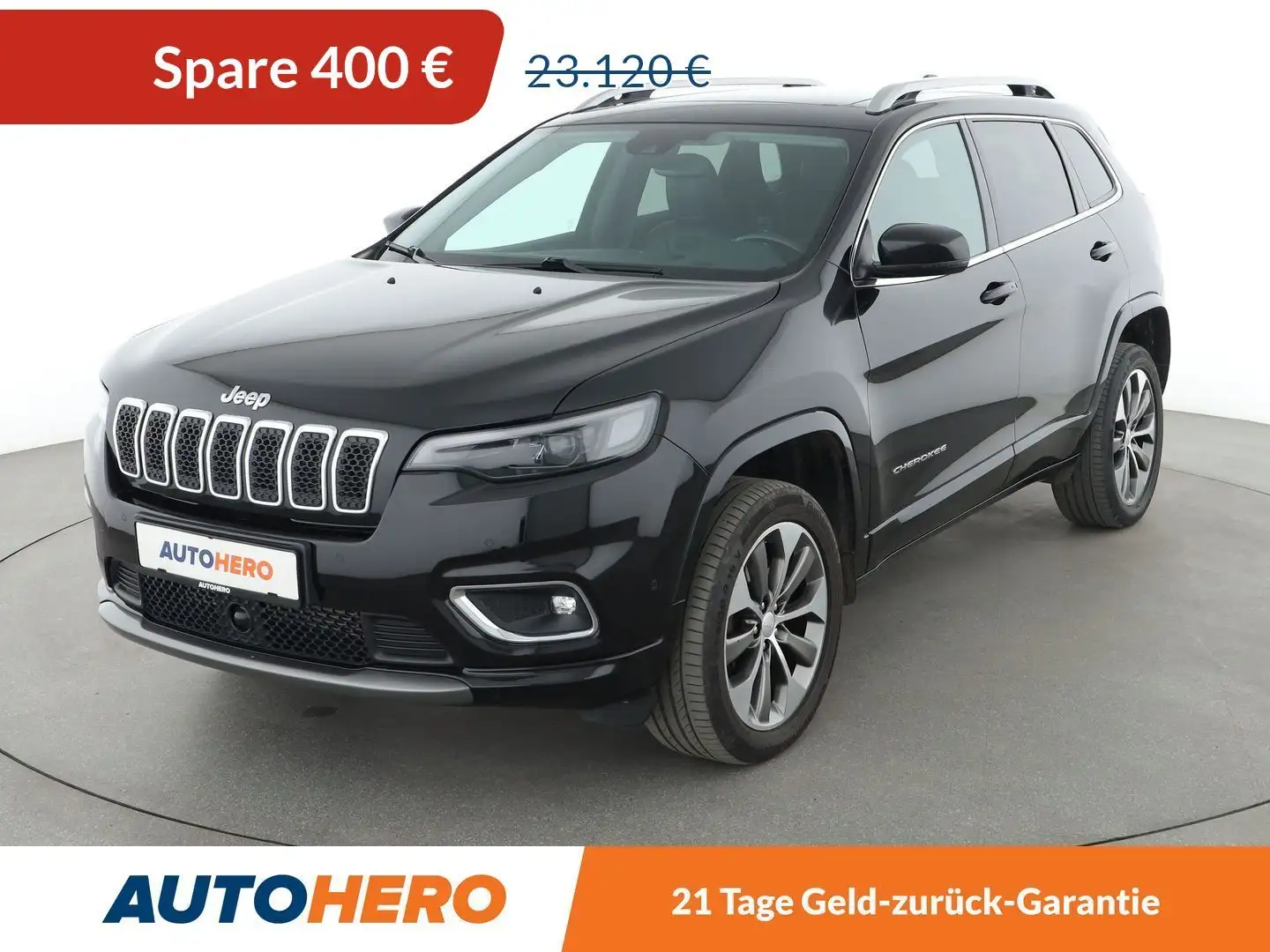 Jeep Cherokee 2.2 M-Jet Overland 4WD Aut.*LED*NAVI*ACC*CAM*PDC* Schwarz - 1