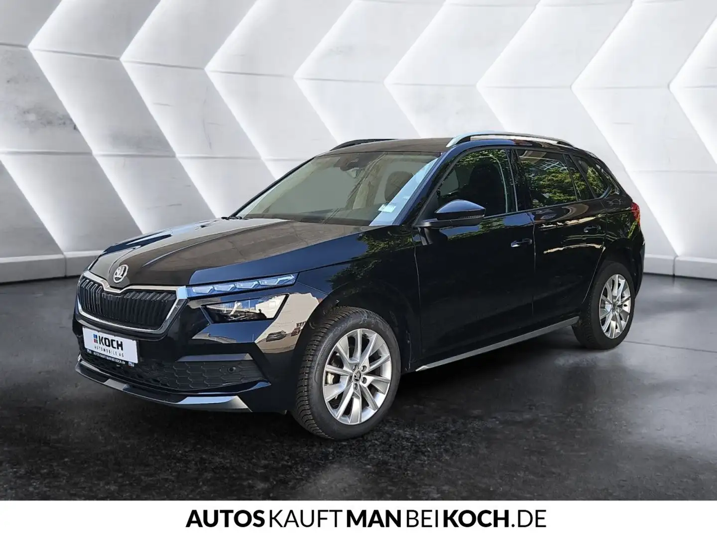 Skoda Kamiq 1.0 TSI Style DSG NAVI KAMERA LED KESSY Schwarz - 2