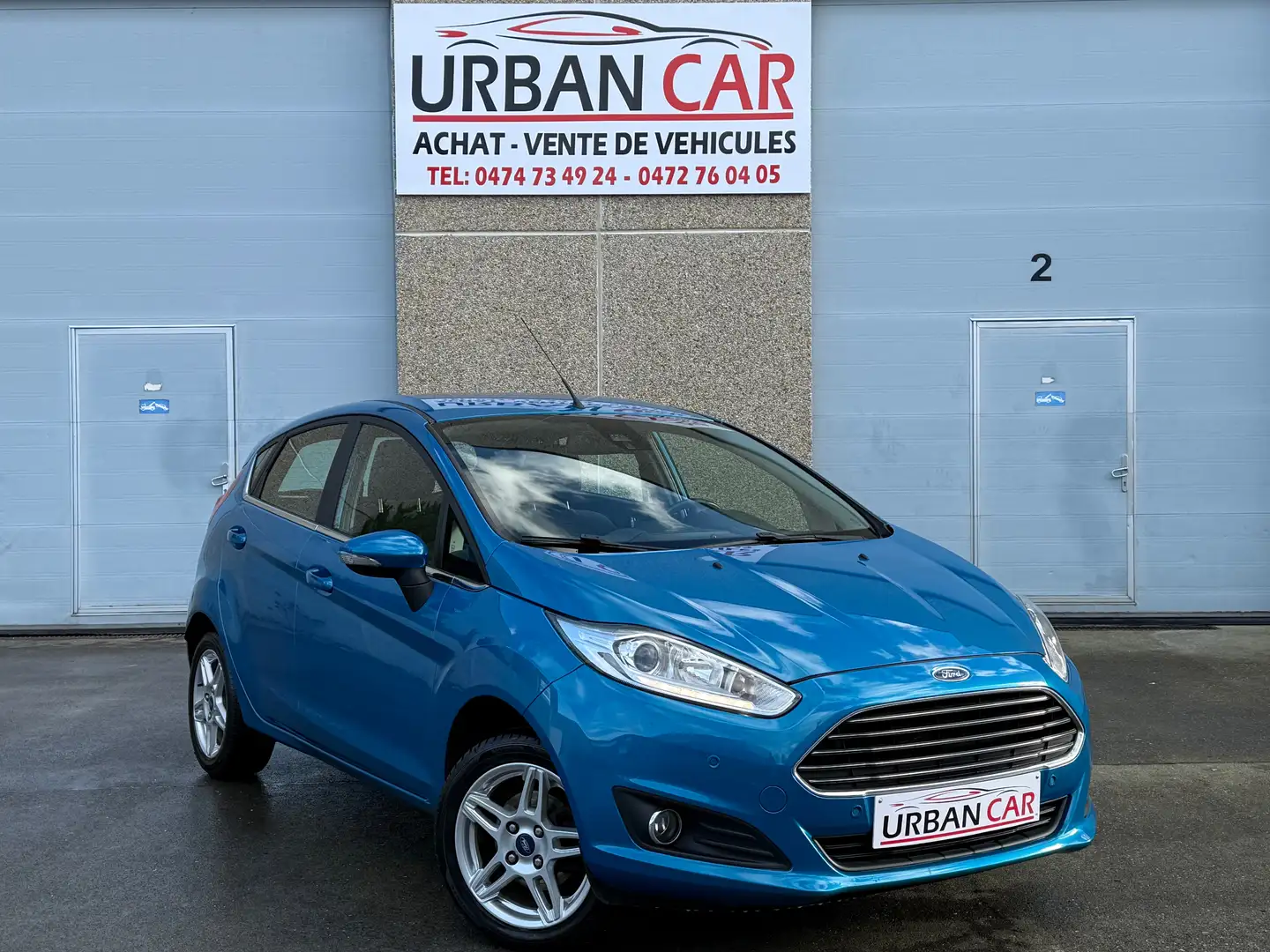 Ford Fiesta Fiesta 1.0i Garantie 12 Mois Blauw - 1