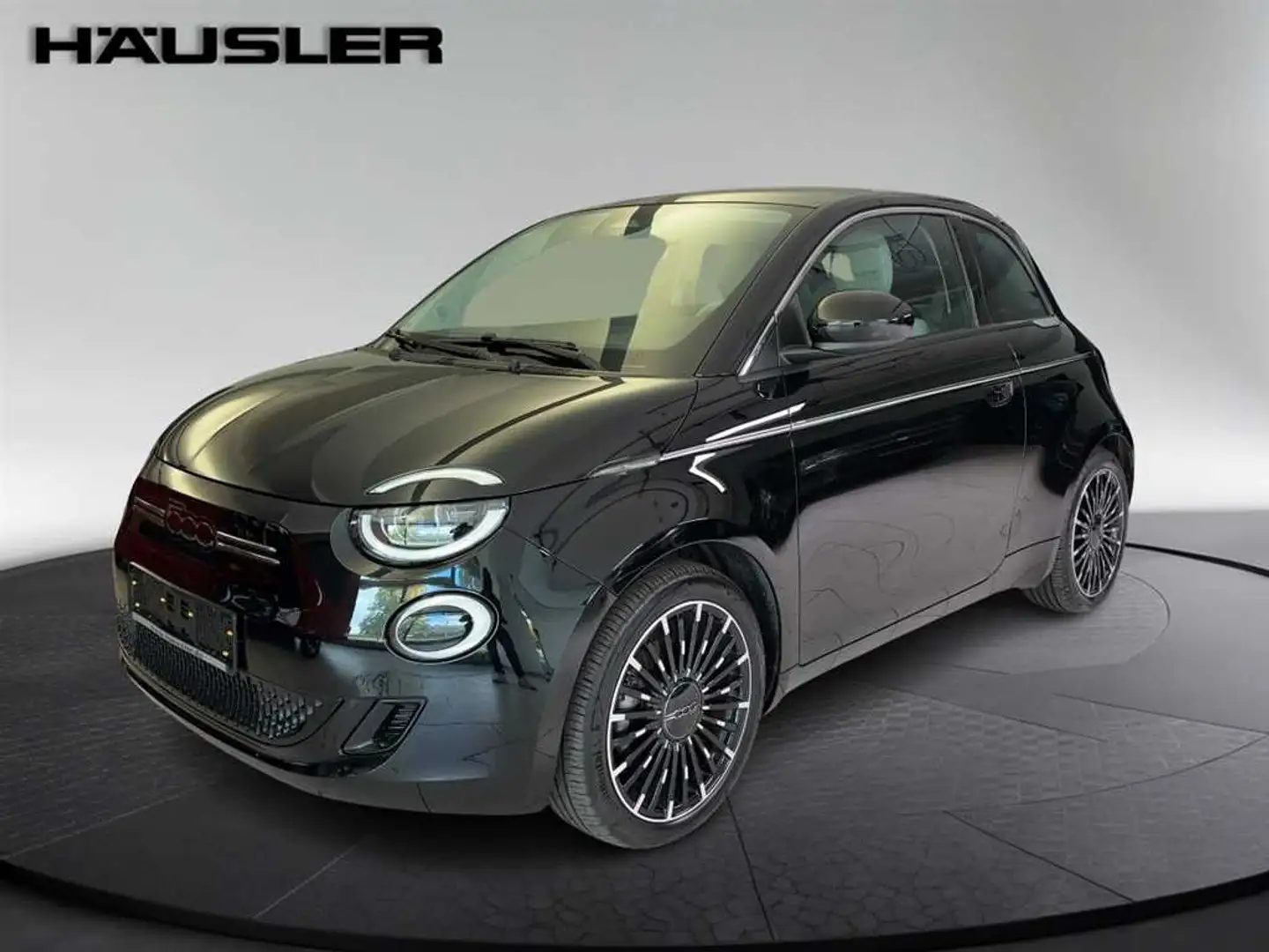 Fiat 500e la prima Leder Navi Panoramadach LED Kamera Schwarz - 1
