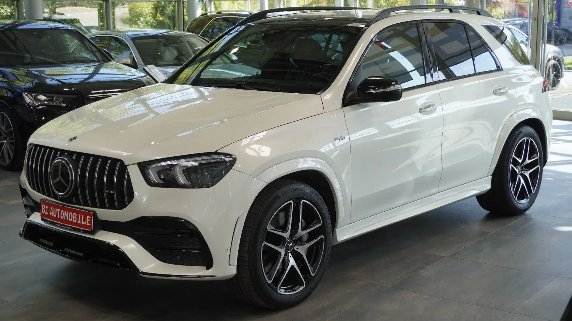 Mercedes-Benz GLE 53 AMG 4Matic+*AHK*PANO*NIGHT*STHZ*360°KAM* Blanc - 1