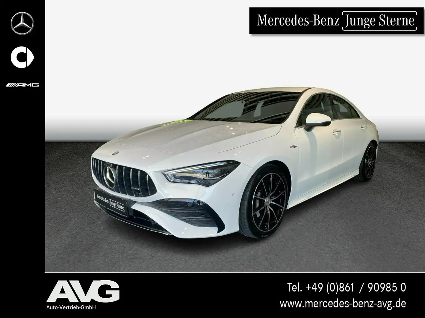 Mercedes-Benz CLA 35 AMG Mercedes-AMG CLA 35 4M Advanced-Plus Ambi Kamera Blanc - 1