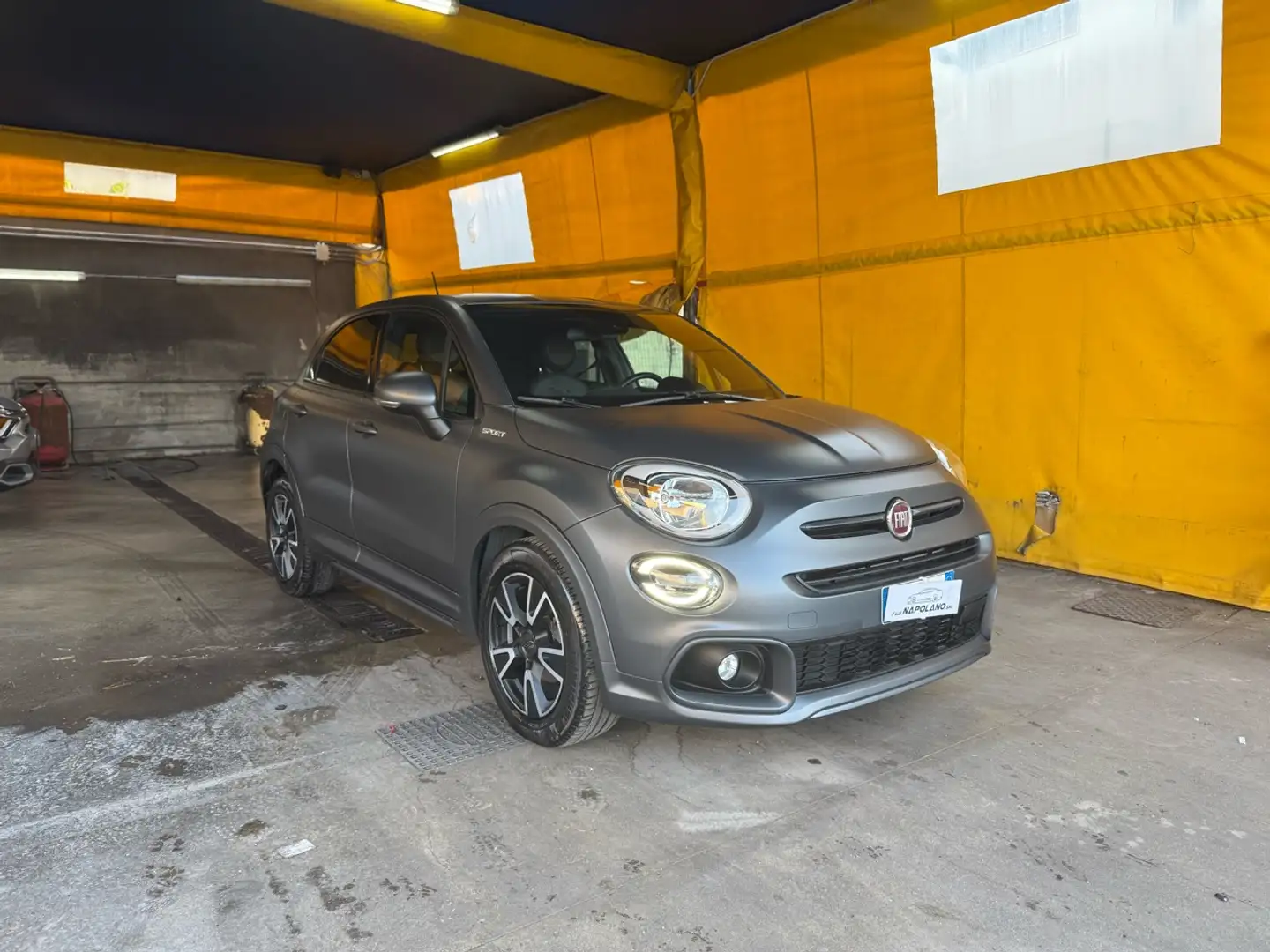 Fiat 500X 500 X 2018 1.3 mjt Sport 95cv Gris - 1