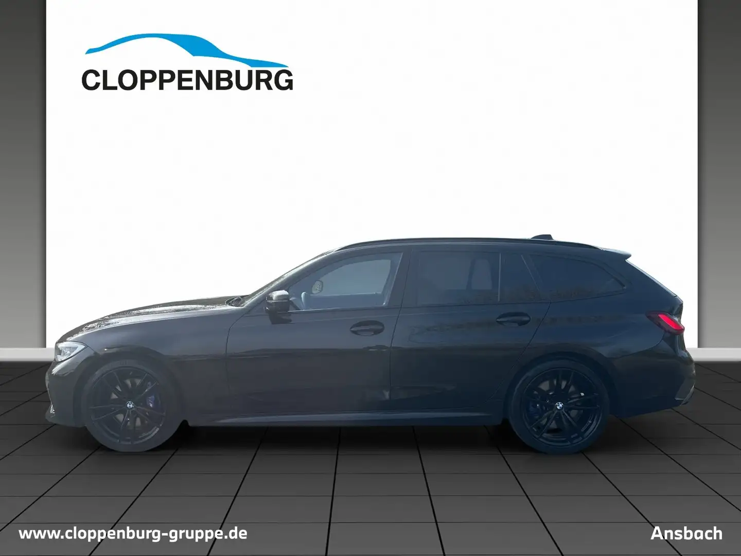 BMW 340 M340d xDrive M Sportpaket Head-Up+Navi+Laser+BT Schwarz - 2