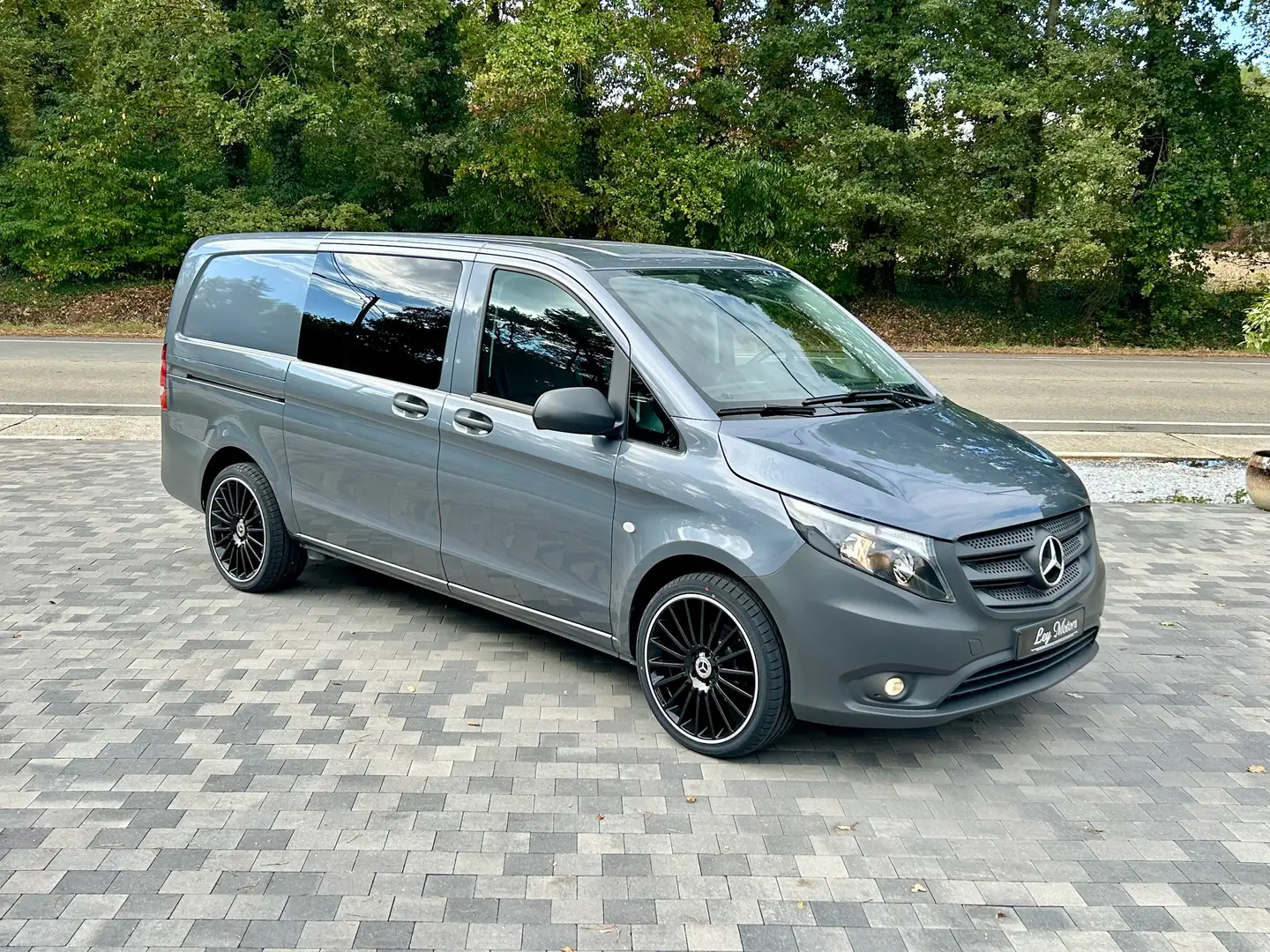 Mercedes-Benz Vito DUBBEL CABINE | LICHTE VRACHT Bleu - 1
