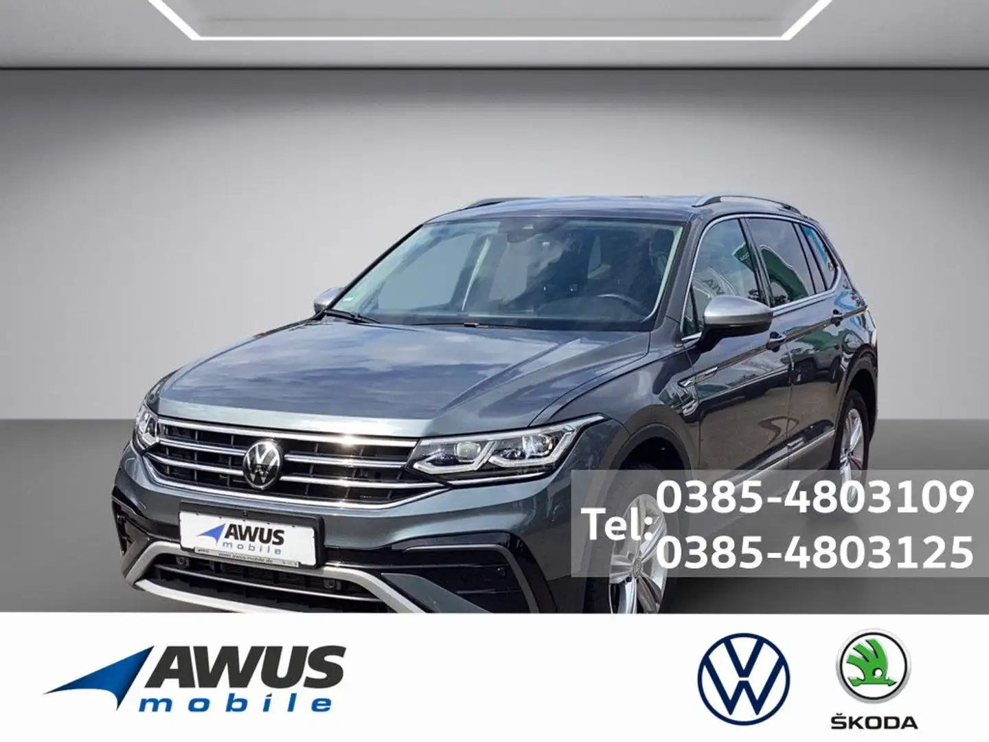 Volkswagen Tiguan Allspace 2.0TDI DSG 4Motion Elegance AHK Grau - 1