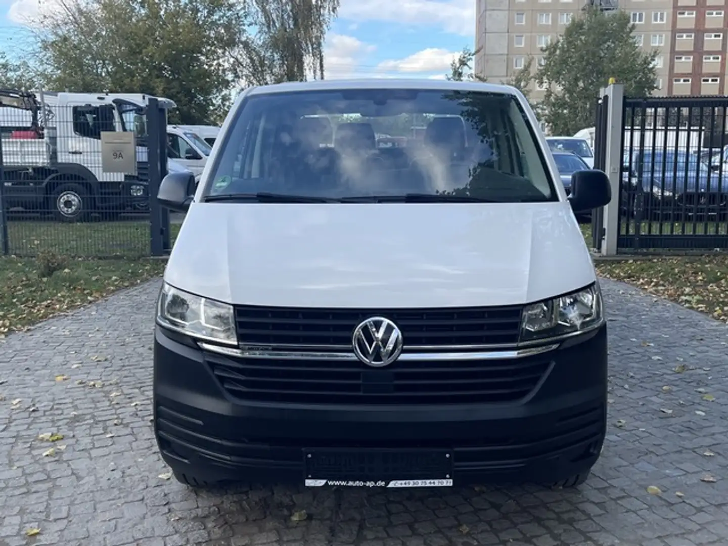 Volkswagen T6 Transporter 2.0TDI Doka 4-MOTION 1H*Klima*AHK Blanc - 2