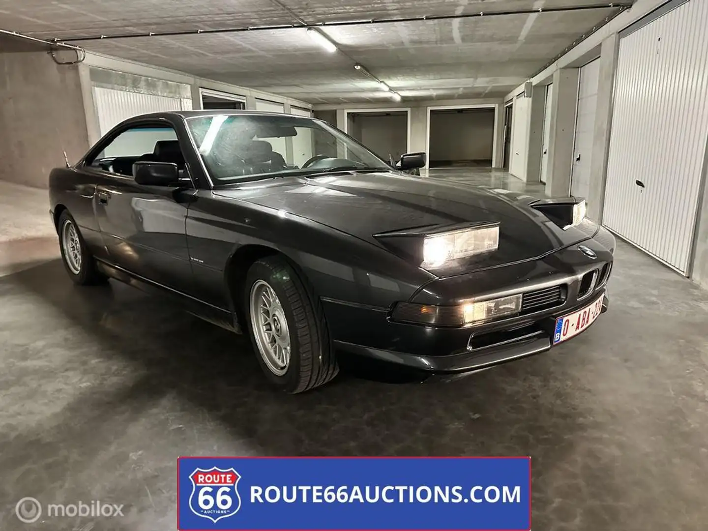 BMW 850 | 1989 | Route 66 Auctions Zwart - 1