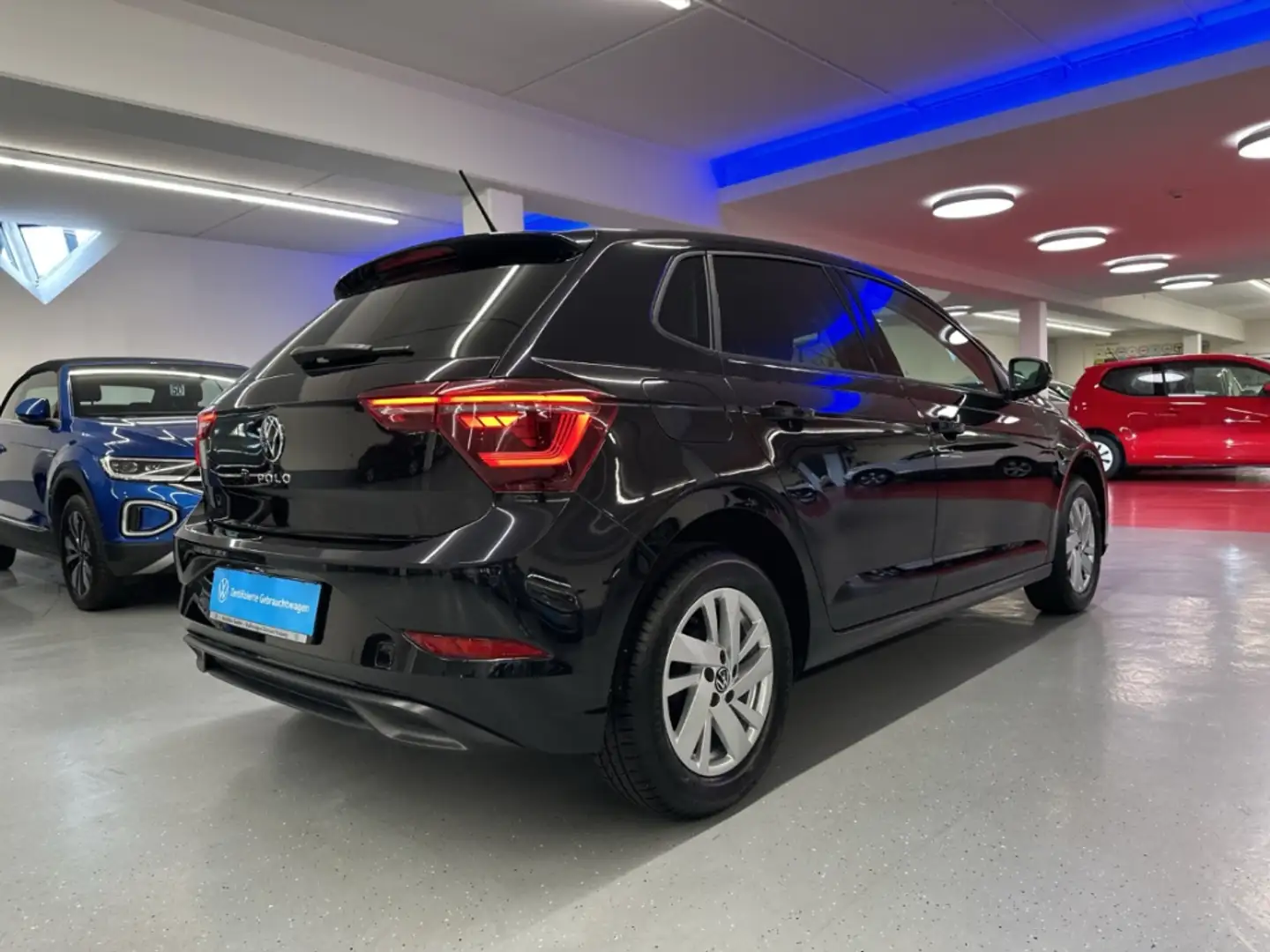 Volkswagen Polo Style 1.0 TSI DSG Navi LED ACC Klima Sitzheizung Schwarz - 2