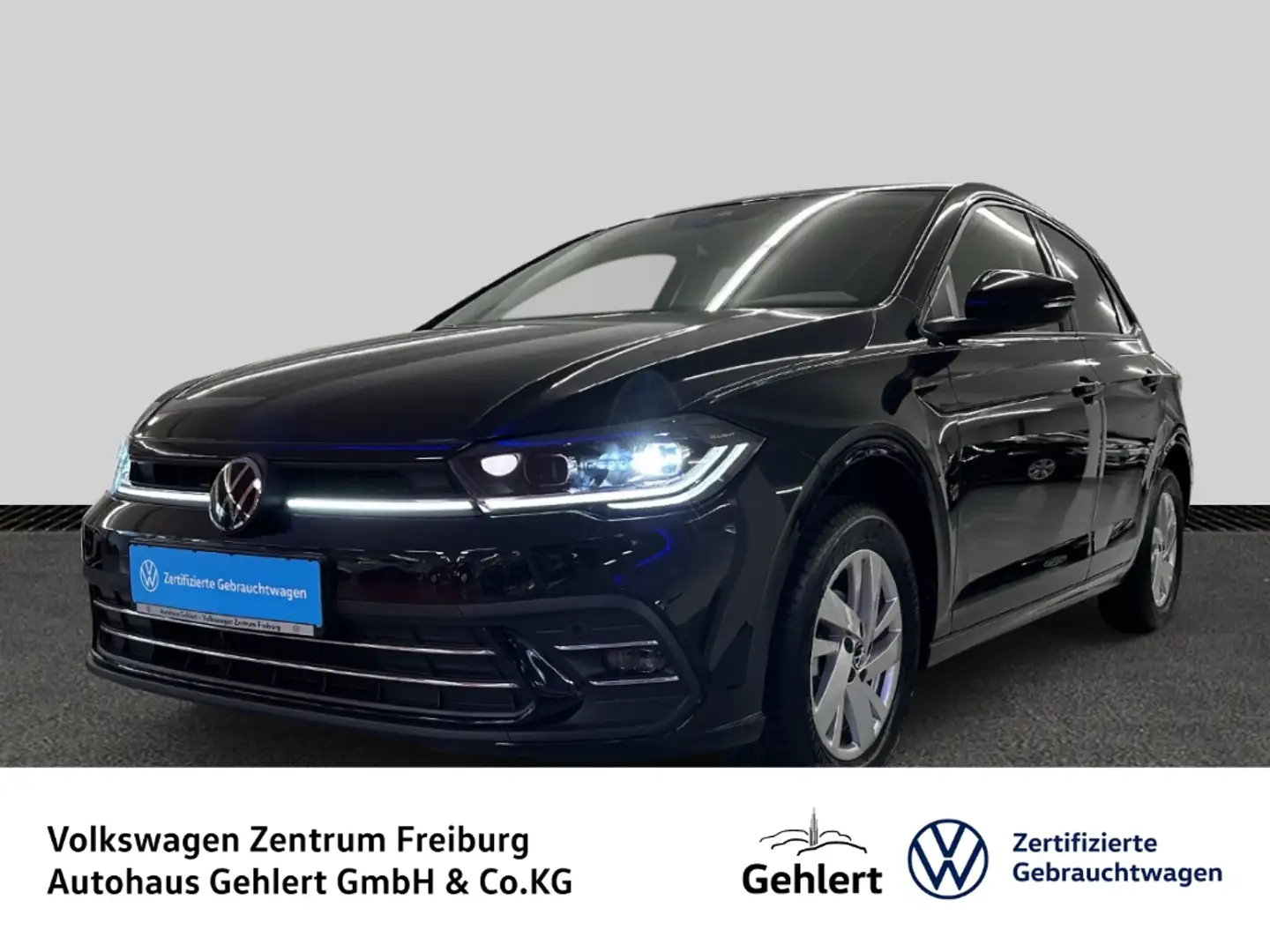 Volkswagen Polo Style 1.0 TSI DSG Navi LED ACC Klima Sitzheizung Schwarz - 1