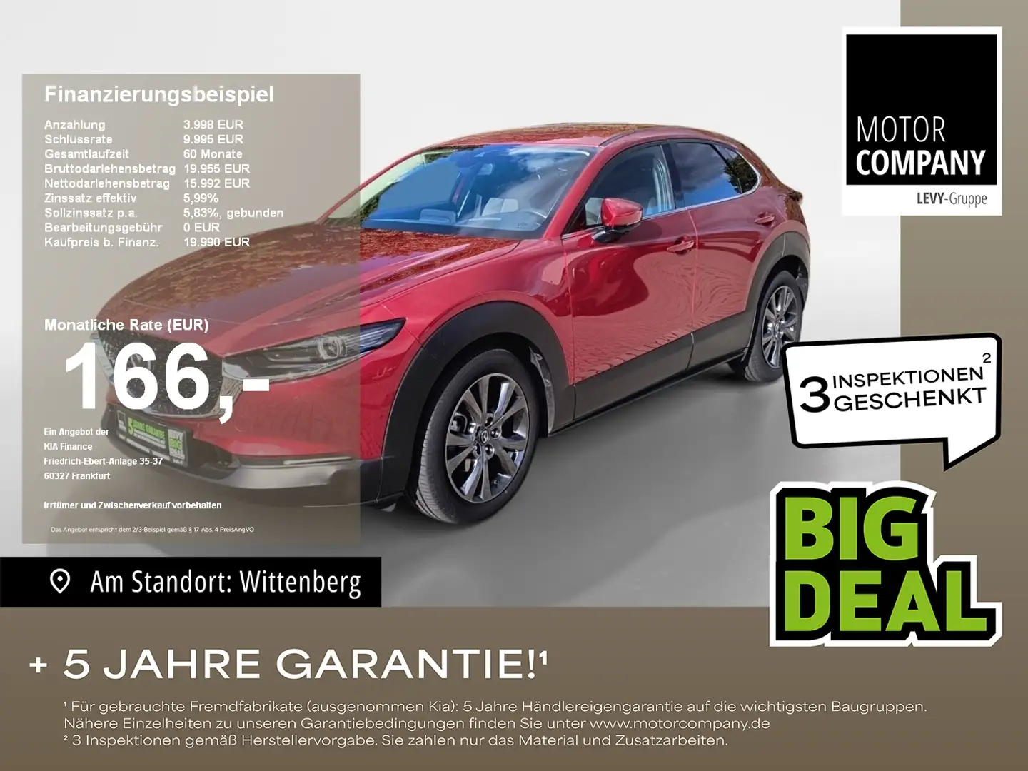 Mazda CX-30 2.0 SKYACTIV-X M Selection ACC*AHK*SHZ* Rojo - 1