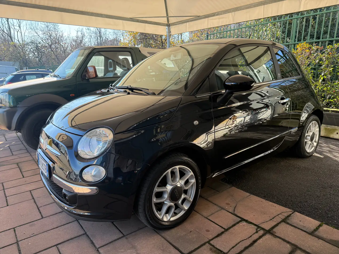 Fiat 500 500  1.2 Sport 69cv Schwarz - 1