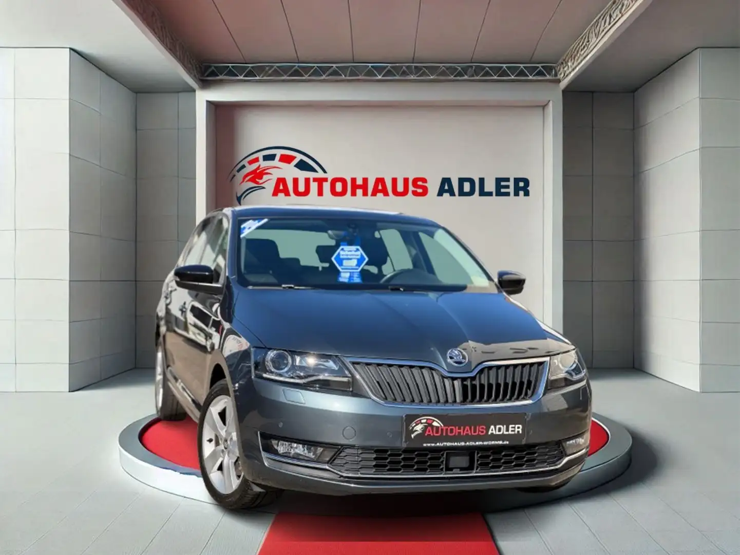 Skoda Rapid/Spaceback RAPID 1.0 SPACEBACK CLEVER*1HD*AUTOM*PANO*NAV*SH Grau - 1