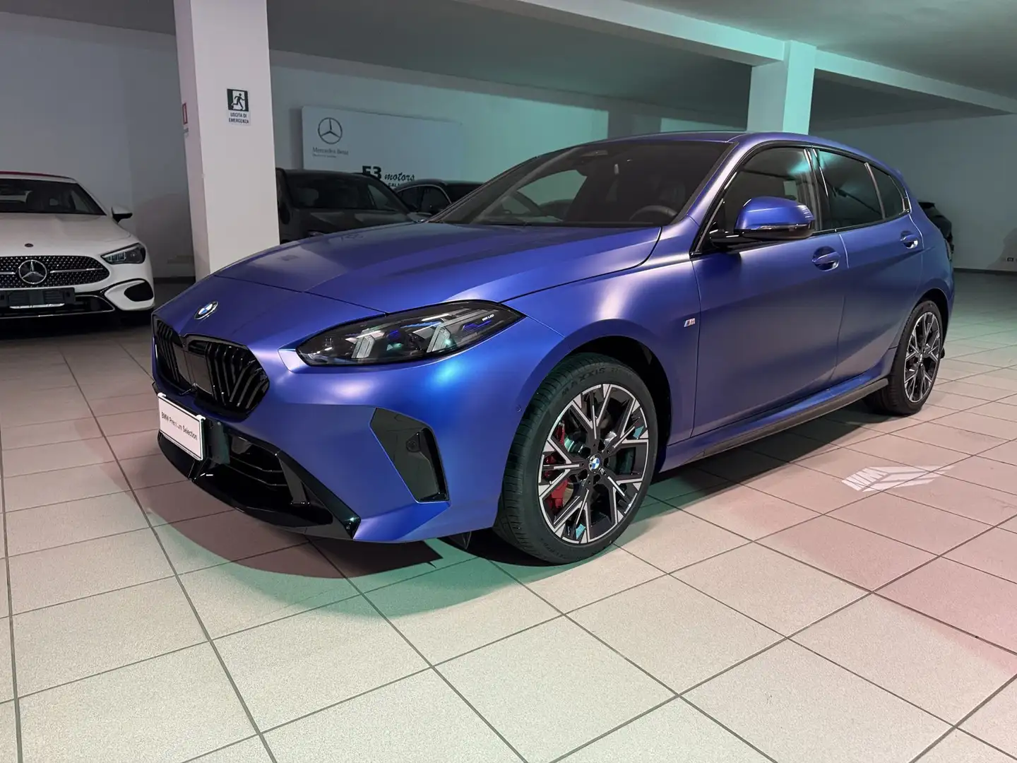 BMW 118 118d 5p. M Sport Pro Bleu - 1