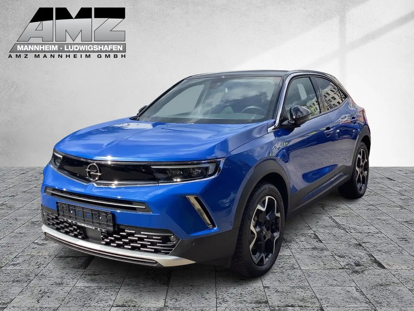 Opel Mokka-E Ultimate Matrix+ACC+Alcantara+LED+Navi Blauw - 2