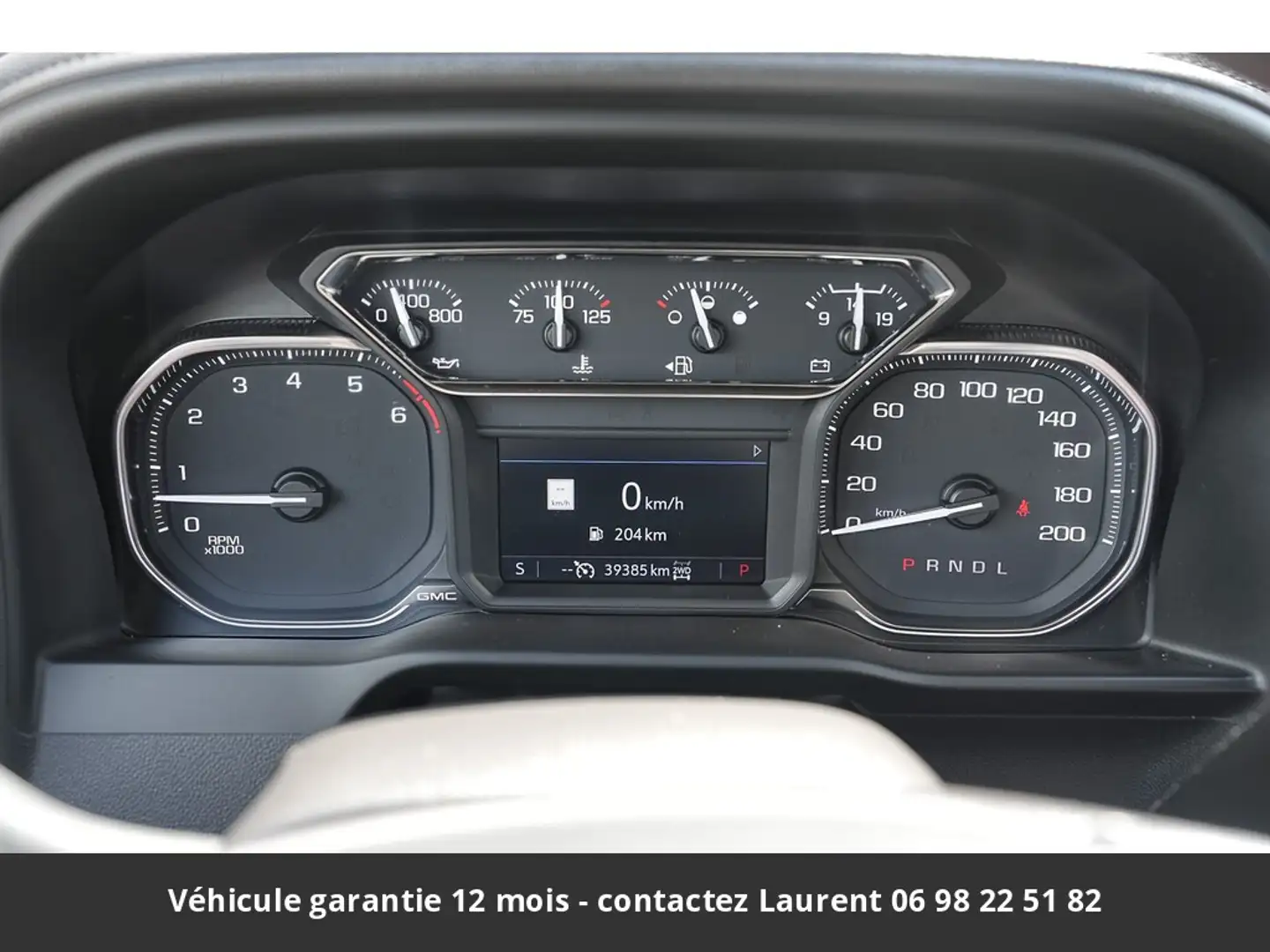 GMC Sierra AT4 6.2L Tout compris hors homologation 4500e Noir - 2
