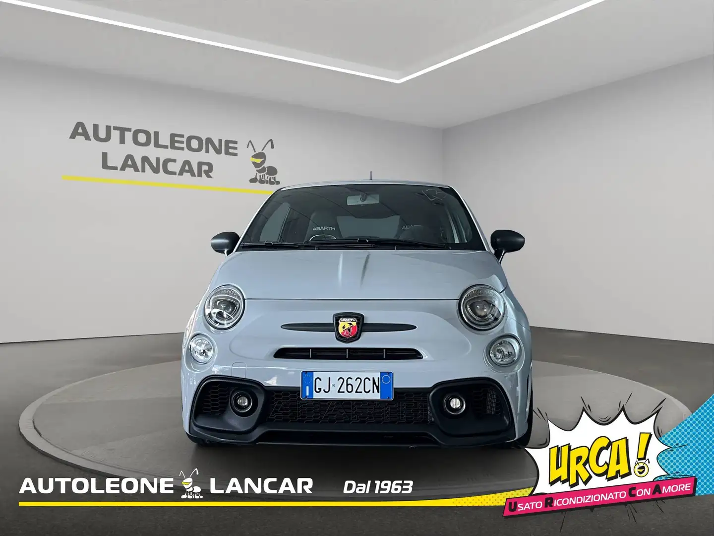 Abarth 595 Competizione 1.4 T-Jet 180cv + PELLE E6 Grigio - 2