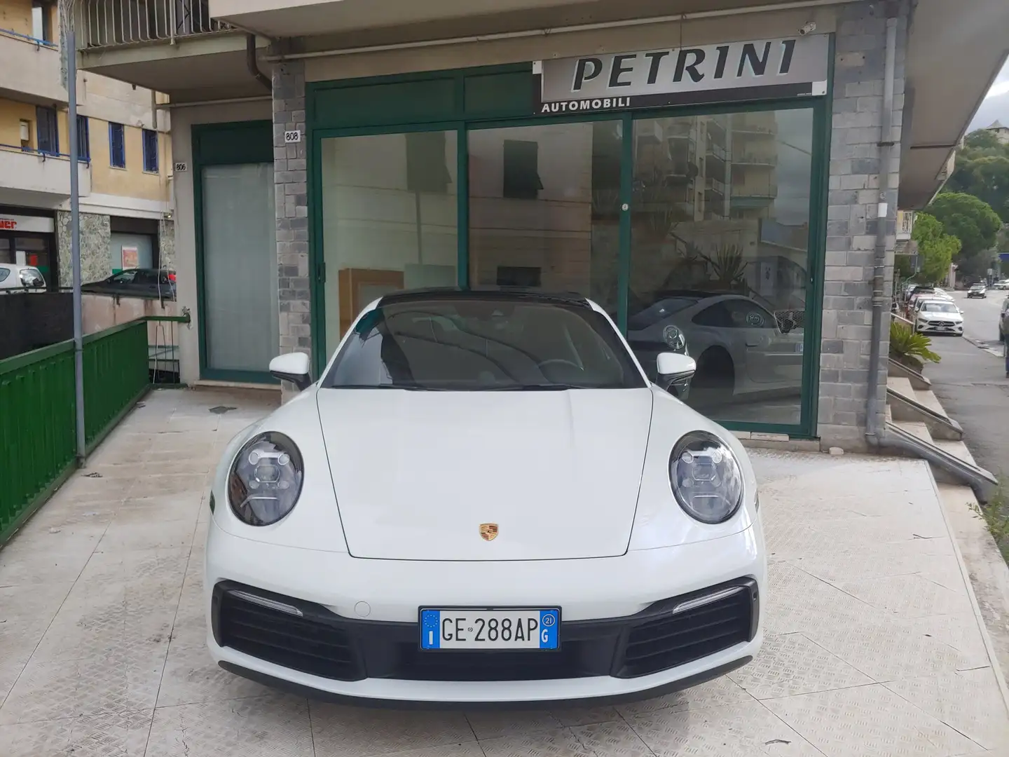 Porsche 911 992 Carrera S Coupe 3.0  SCARICHI ASSE P STERZANTE Bianco - 2