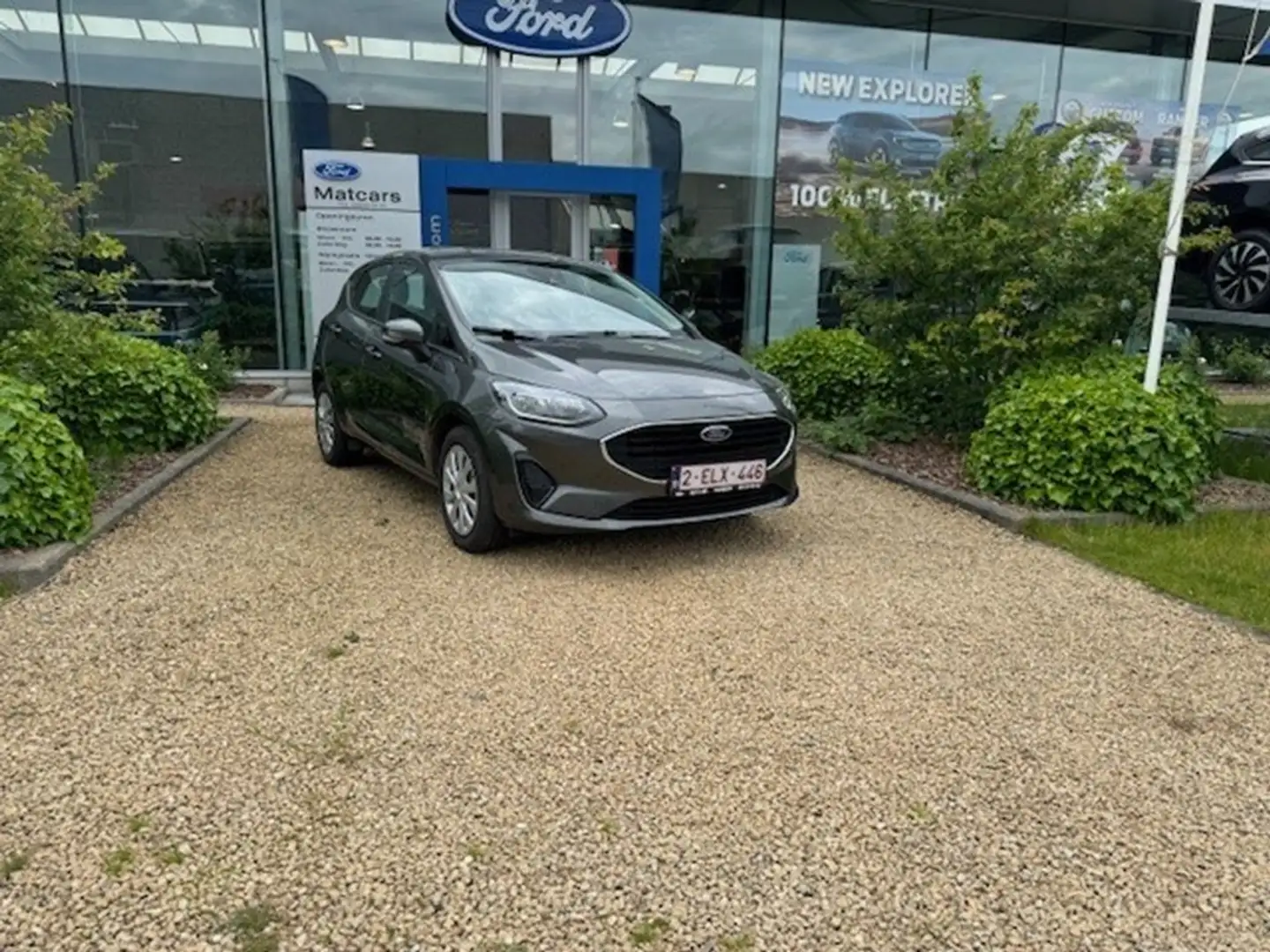 Ford Fiesta EcoBoost Connected Gris - 1