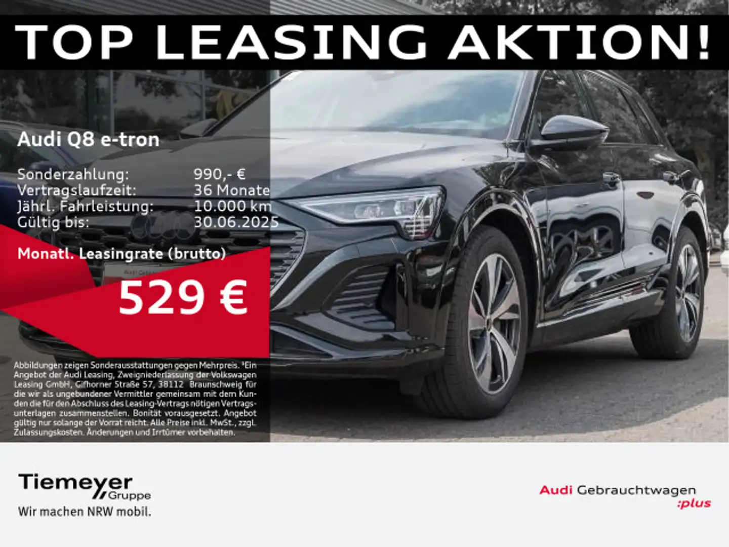 Audi Q8 e-tron 50 S LINE MATRIX HuD LM20 OPS+ Schwarz - 1