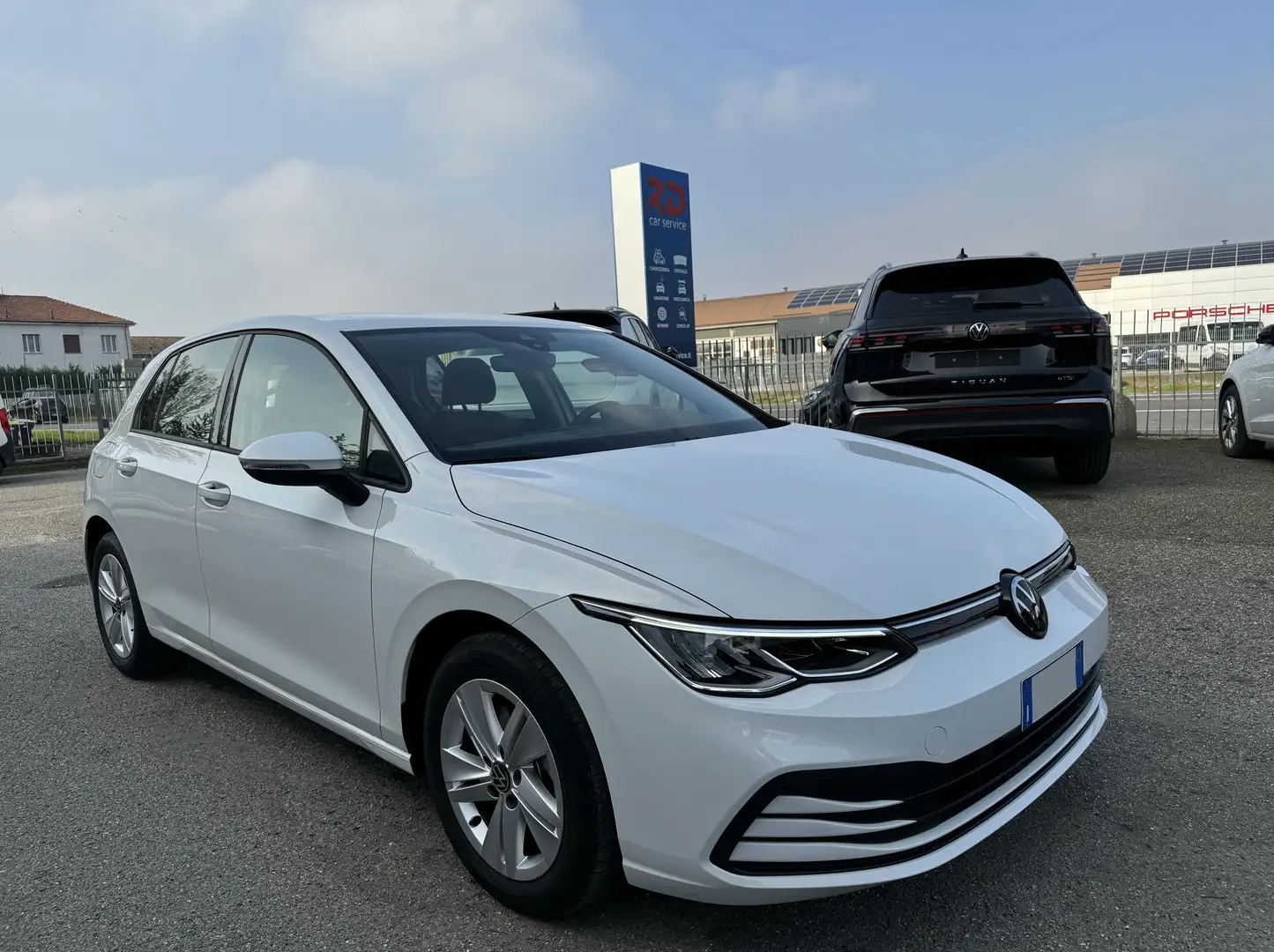 Volkswagen Golf 1.5 etsi evo Life 130cv DSG-Service VW/NO VINCOLI Bianco - 2