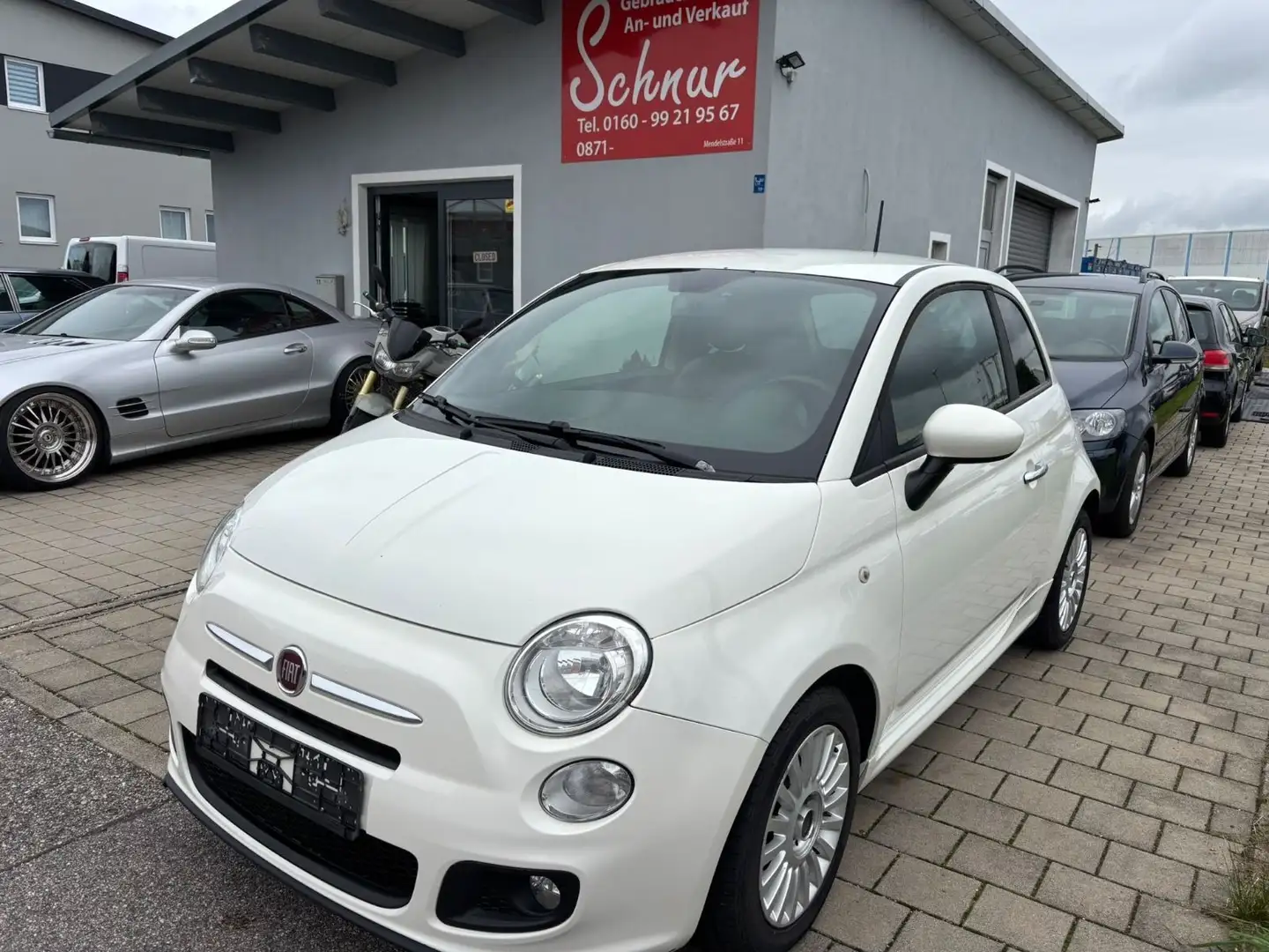Fiat 500 S Blanc - 2