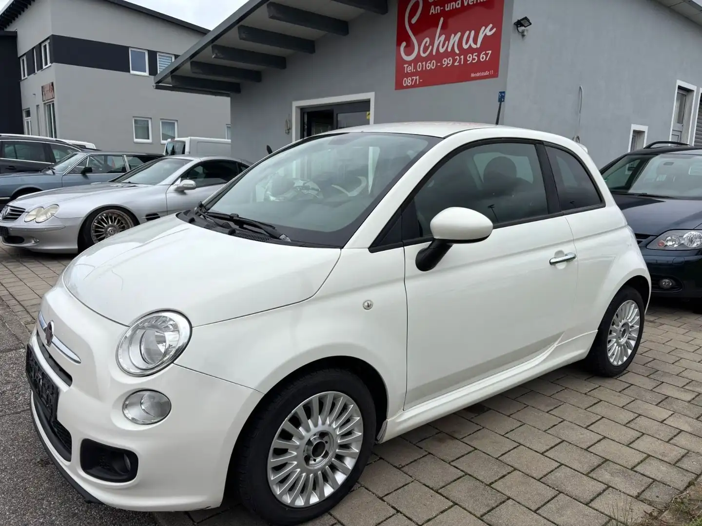 Fiat 500 S Weiß - 1
