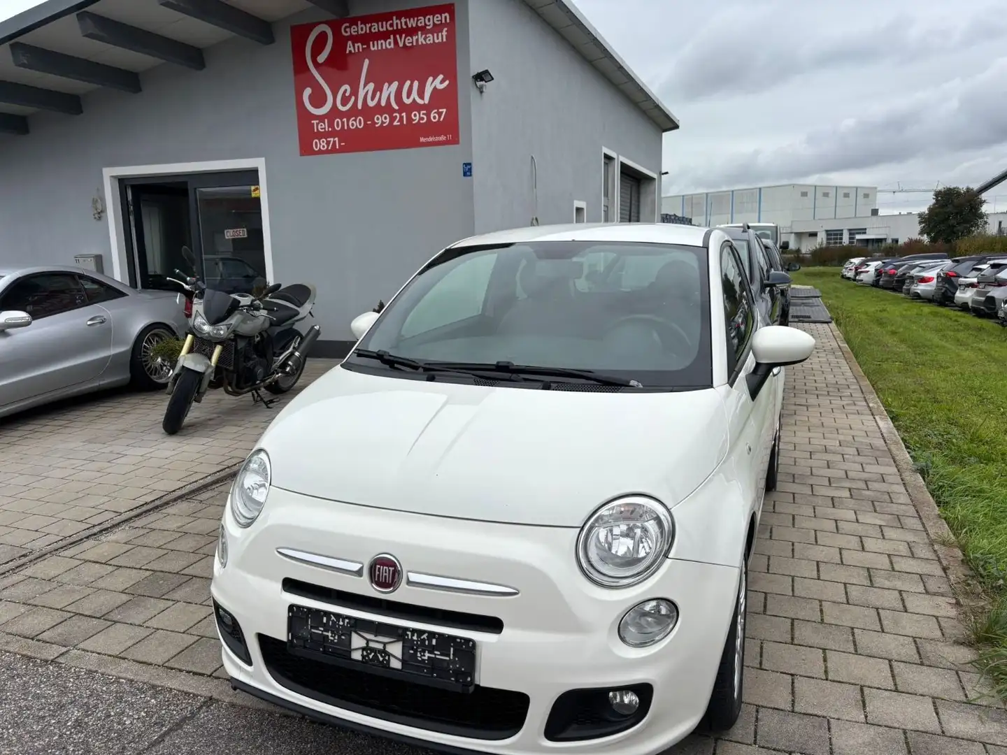 Fiat 500 S Blanc - 1