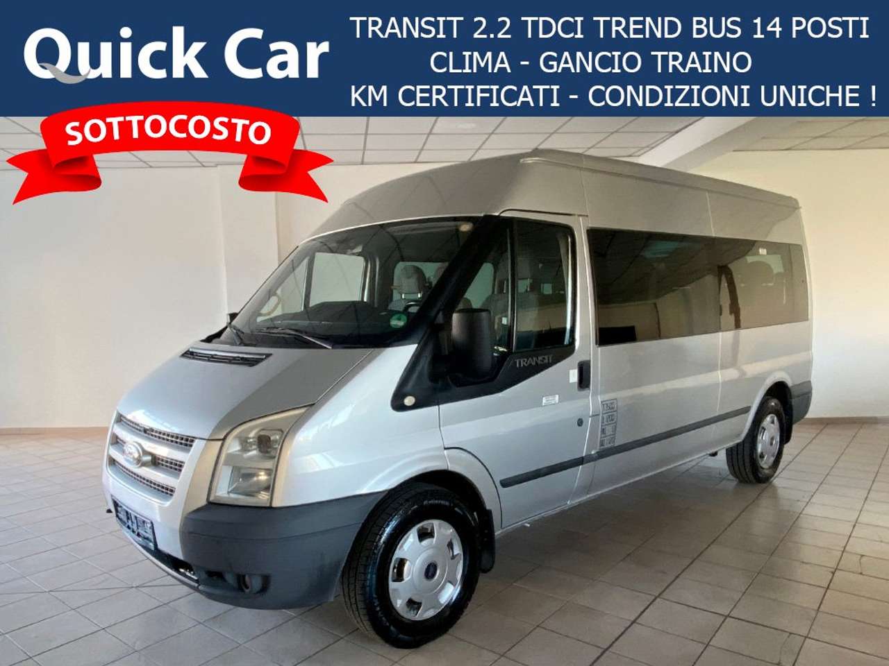 Ford Transit Bus TRANSIT 2.2 TDCI,BLUETOOTH,CRUISE CONTROL,14 POSTI