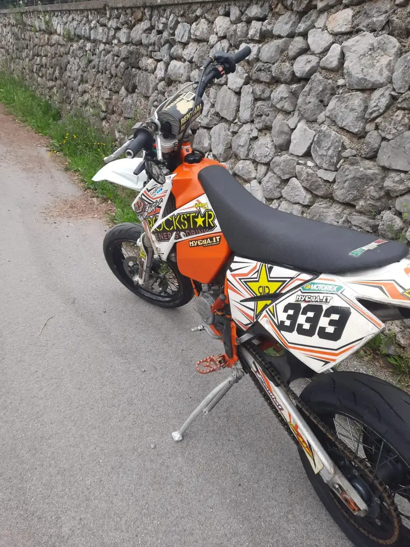 KTM 125 EXC Motard Oranžová - 2