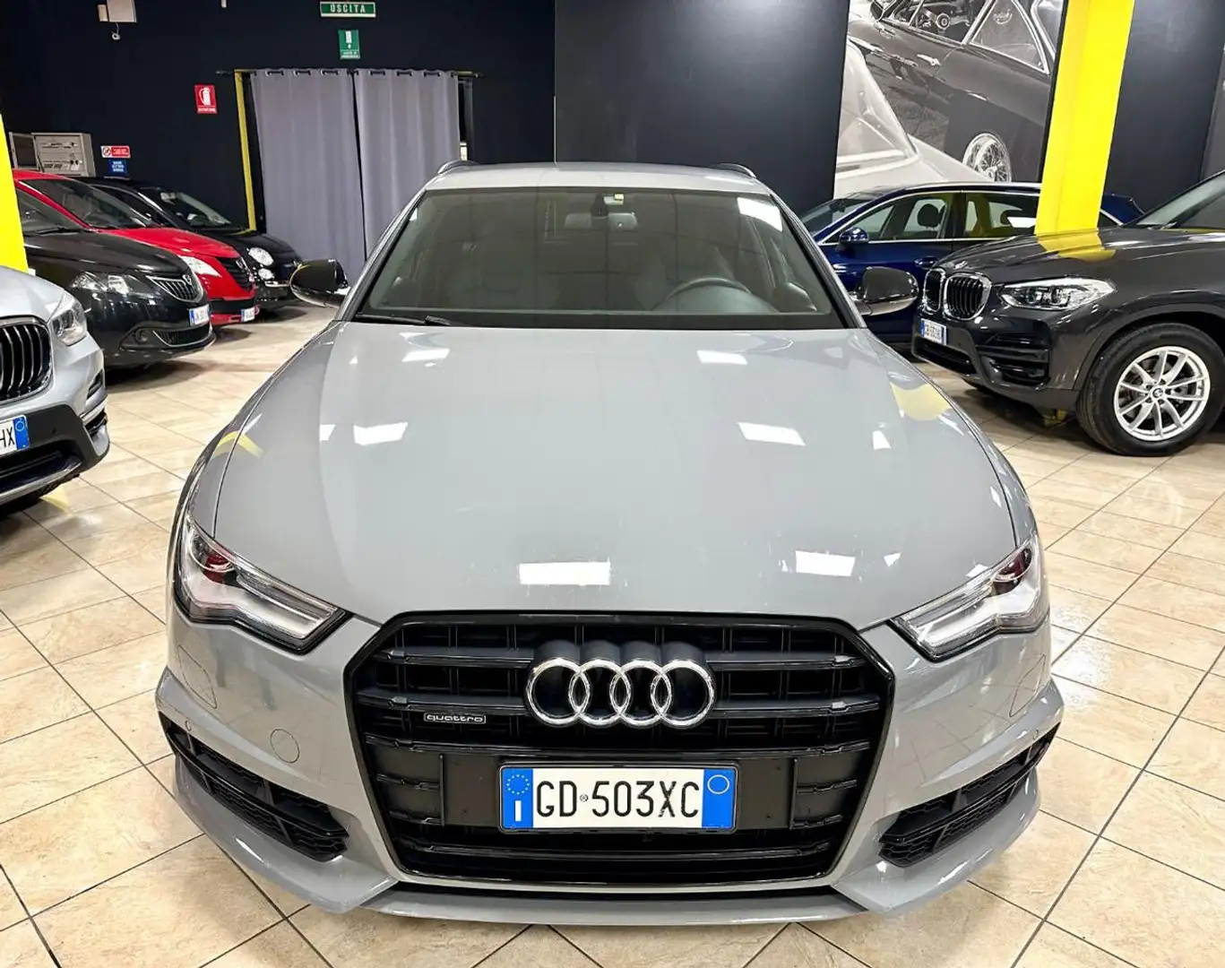 Audi A6 Avant 3.0TDI COMPETITION SLINE V6 4X4 tiptronic Gris - 2