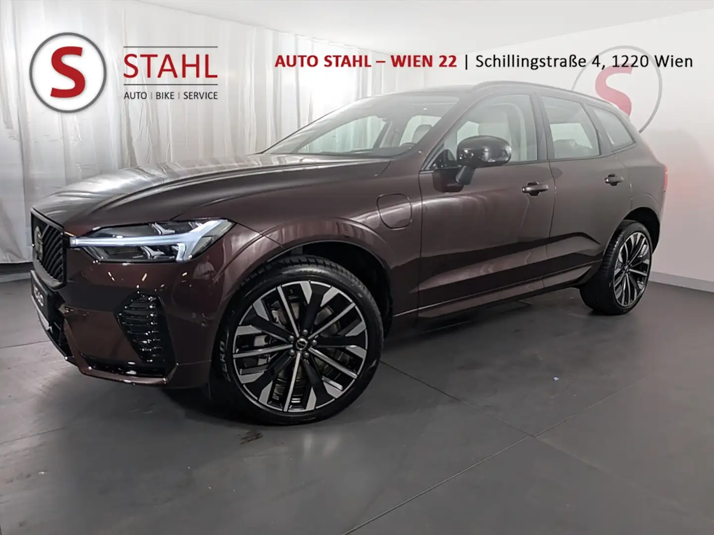 Volvo XC60 T6 Plus Dark Aut. | Auto Stahl Wien 22 Rot - 1
