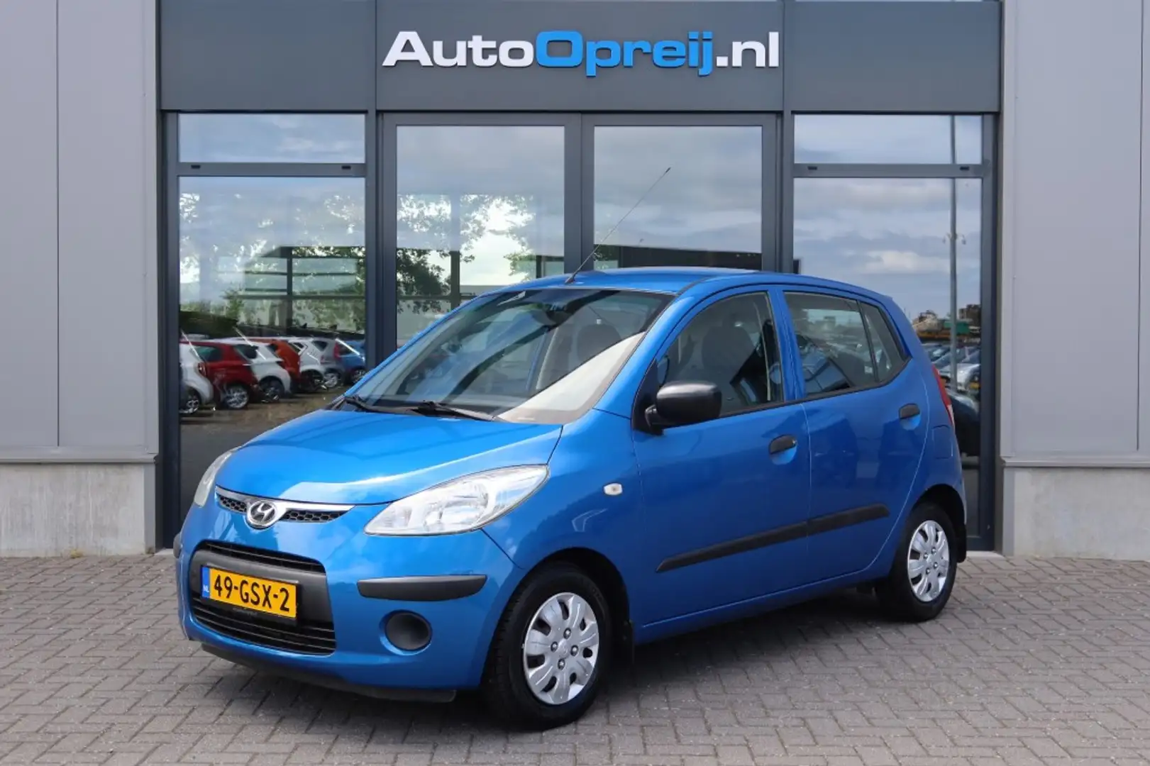 Hyundai i10 1.1 Active Cool Airco, Trekhaak afnb. Blauw - 1