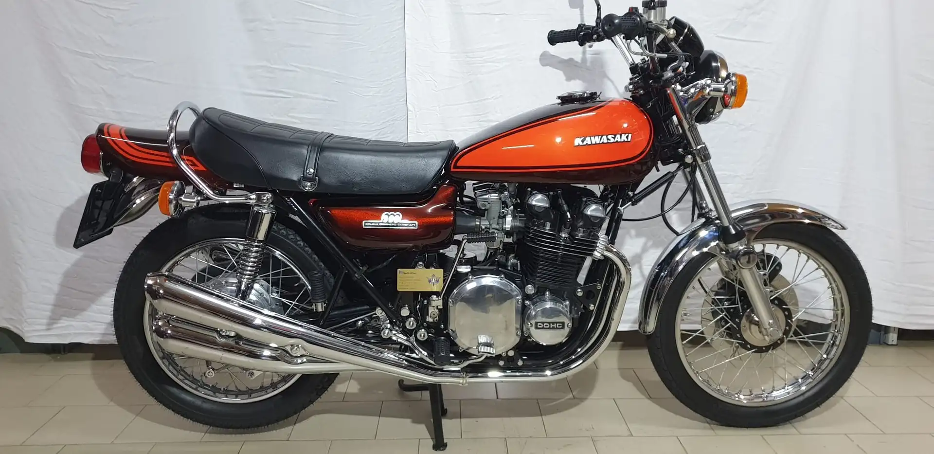 Kawasaki 900 Z1 Classica Pomarańczowy - 1