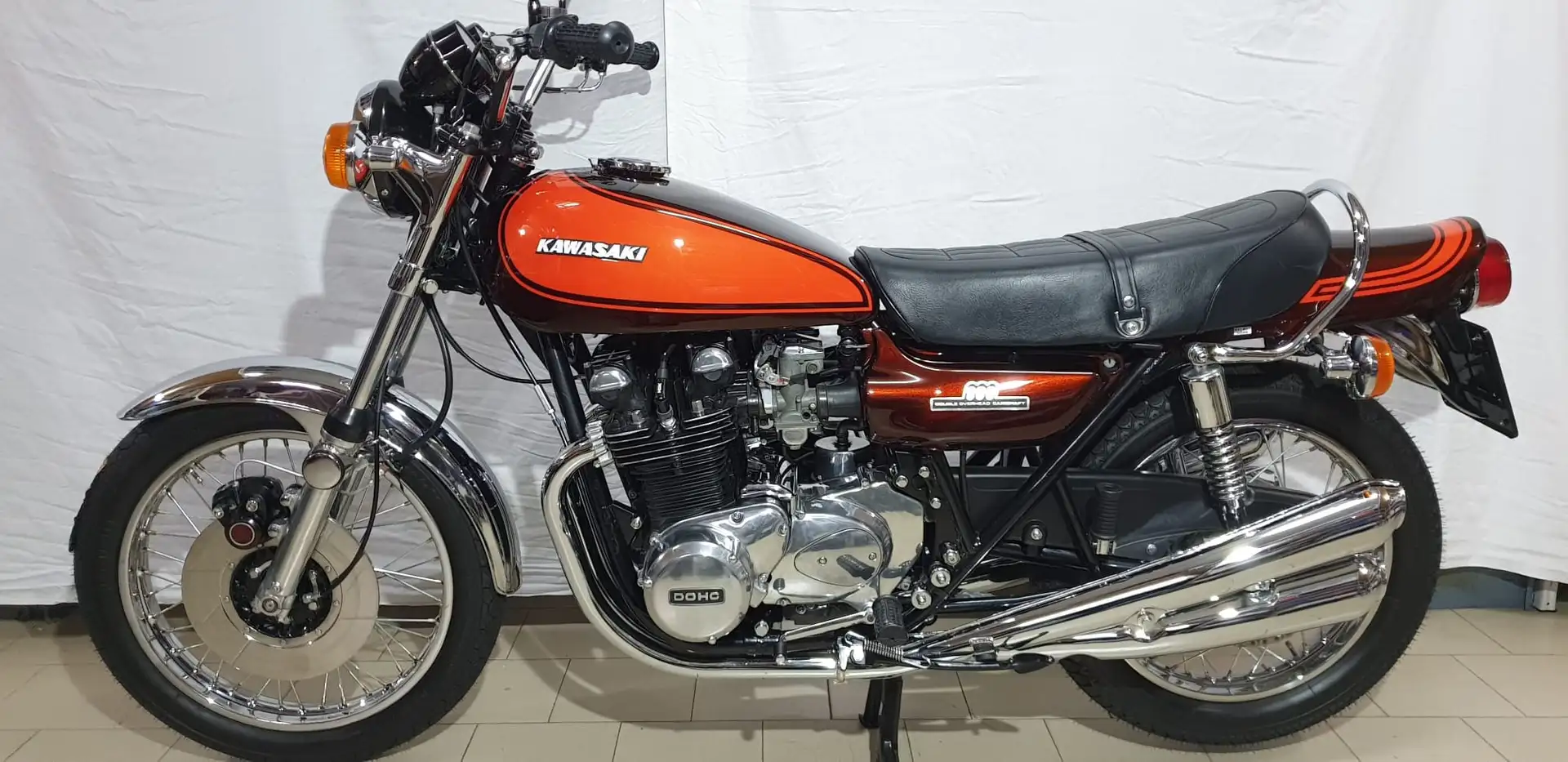 Kawasaki 900 Z1 Classica Pomarańczowy - 2