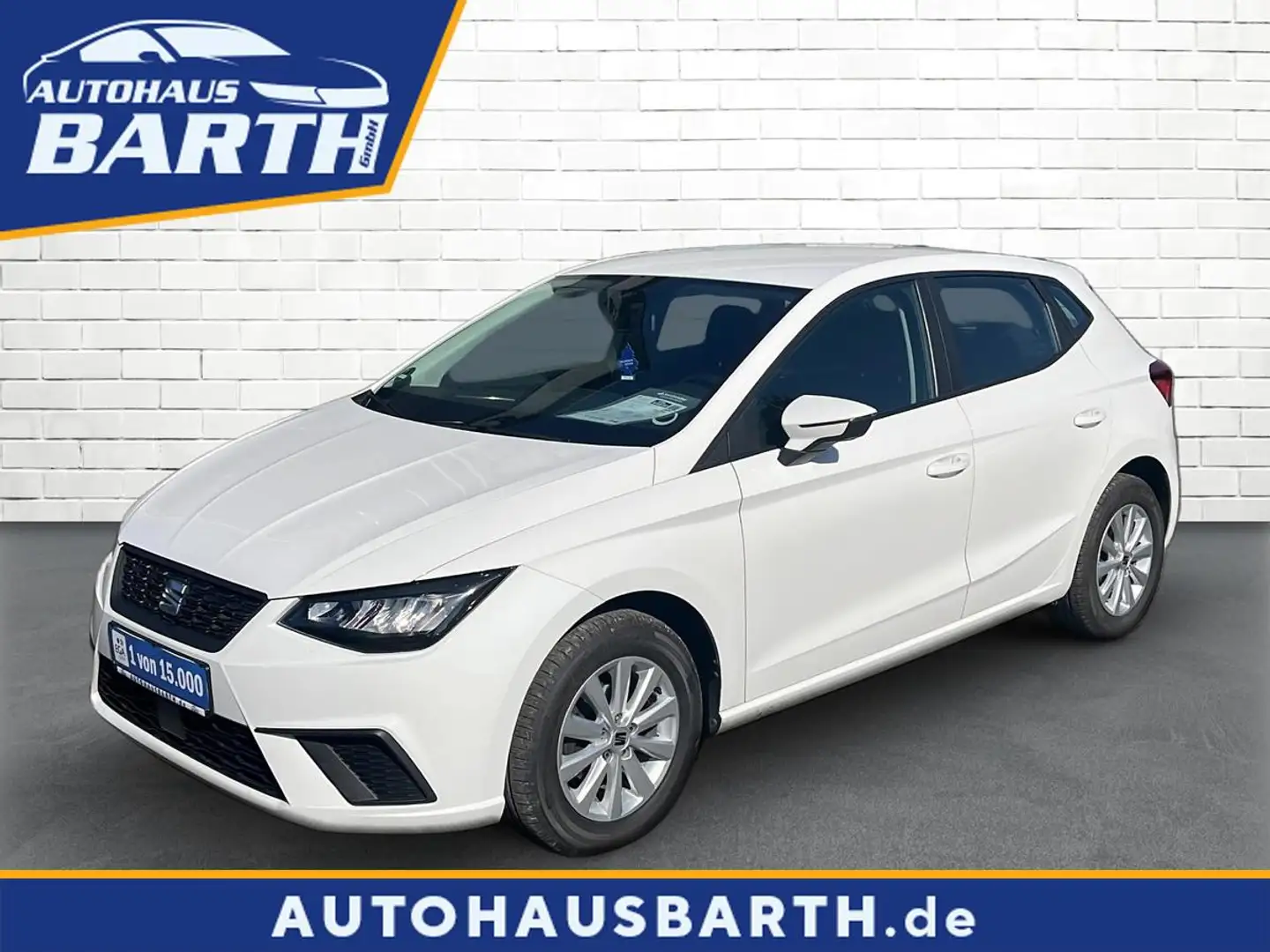 SEAT Ibiza 1.0 TSI Style OPF *LED*SHZ*DAB+* Wit - 1