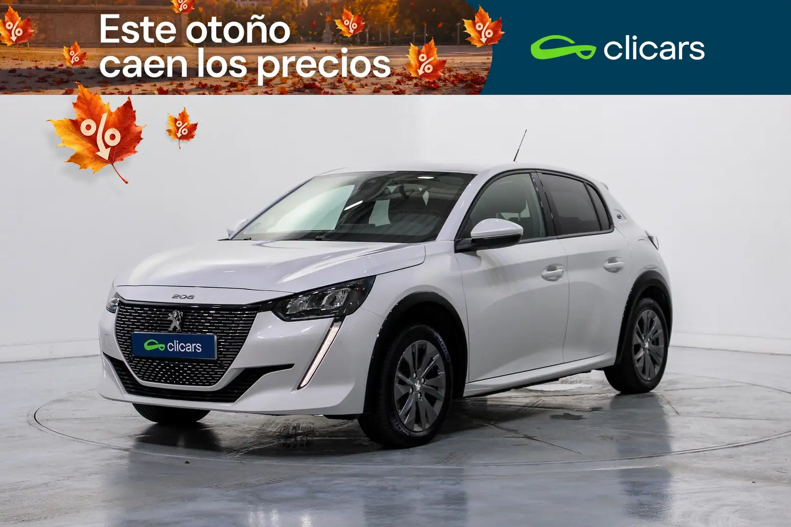 Peugeot 208 Allure Eléctrico 100kW Blanco - 1